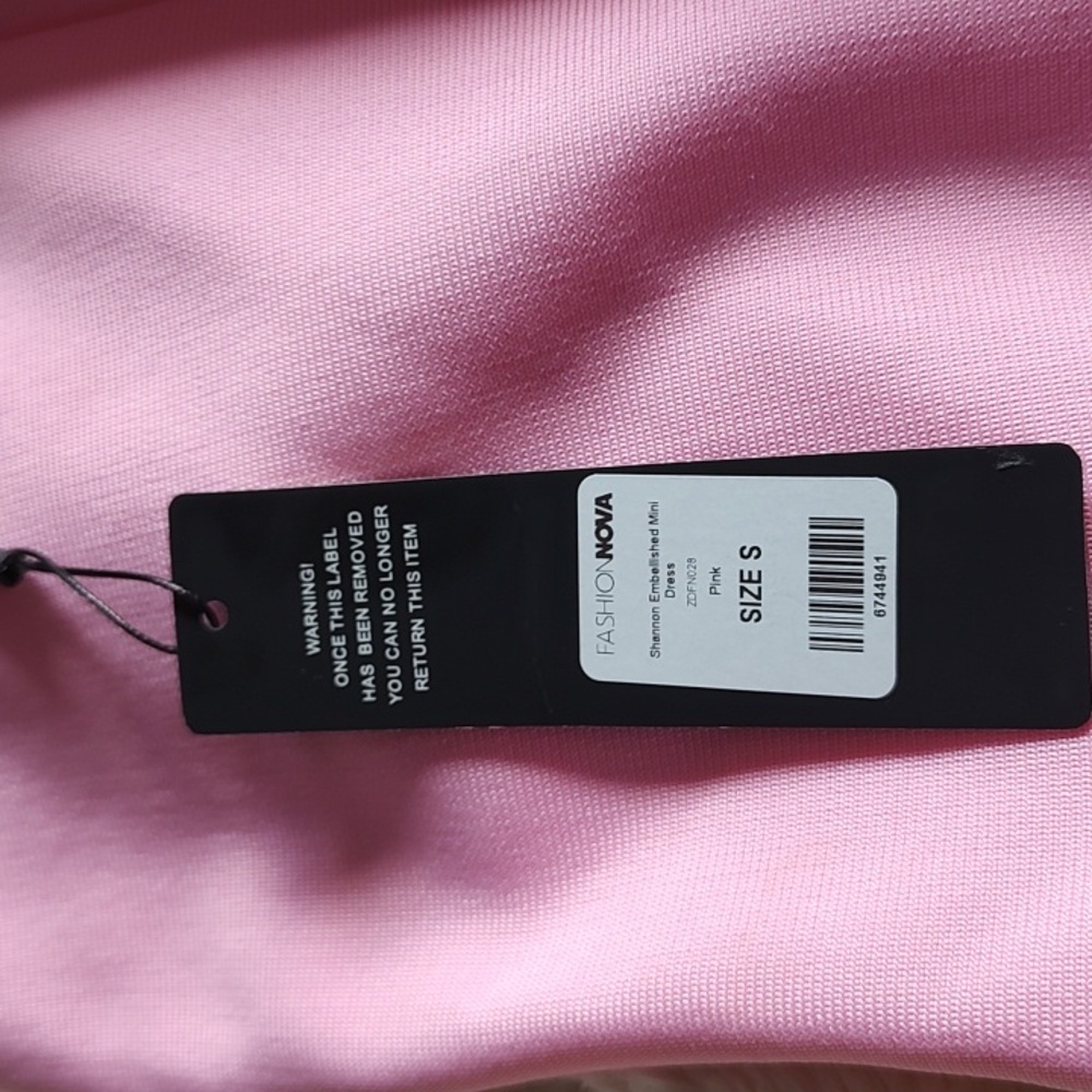 Fashion Nova Barbie Pink Bodycon Mini - Picture 11 of 11